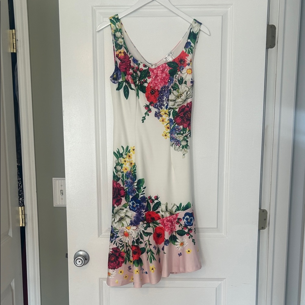 VENUS Floral Midi Dress - Multicolor